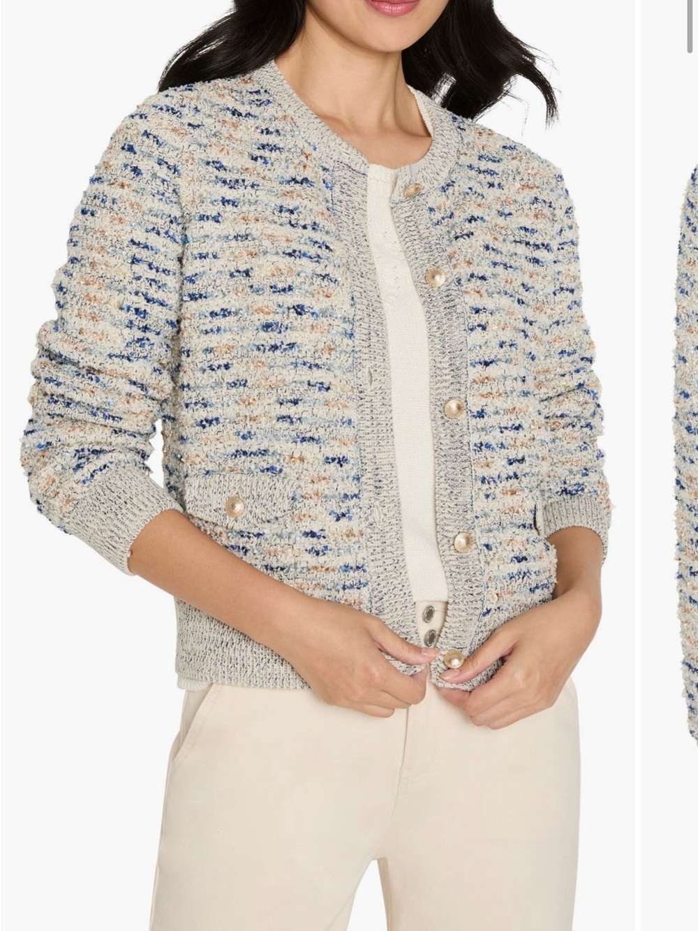 NIC+ZOE
Always Shining Knit Jacket